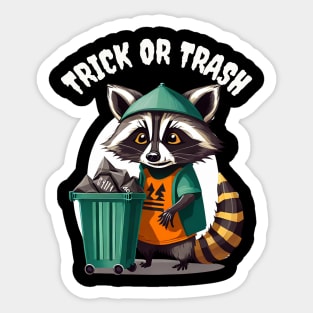 Trick or Trash Sticker